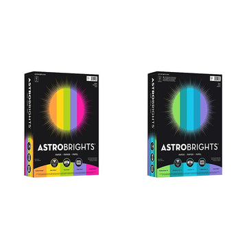 Astrobrights(R) Bright Color Paper by Neenah – 8.5 x 11, multi-colored