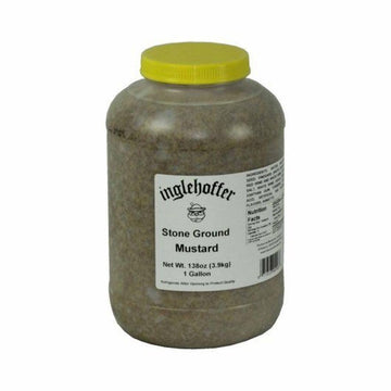 Stone Ground Mustard by INGLEHOFFER – Large, Pack of 4