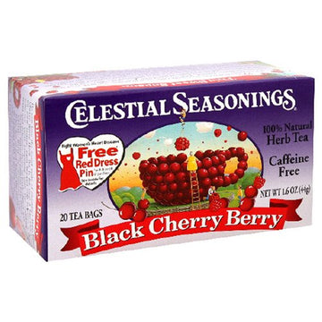 BLACK CHERRY BERRY TEA by Celestial Seasonings – 20 BAG