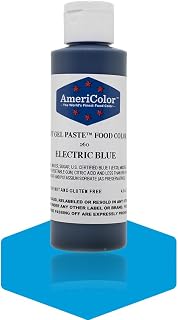 AmeriColor Soft Gel Paste Food Color, 4.5-Ounce, Electric Blue