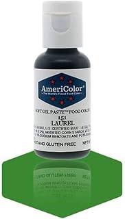 AmeriColor Laurel, 0.75 Ounce Bottle, Soft Gel Paste Food Color