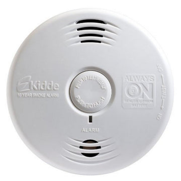 Smoke Detector by Kidde – 6 Pack, Plastic, White, Pack of 6, Model i9010
