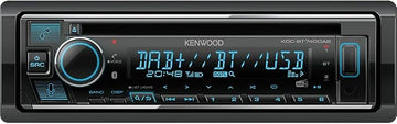 Kenwood KDC-BT740DAB CD Receiver, with Built-in Bluetooth, DAB+ Digital Radio, USB Input, Amazon Alexa