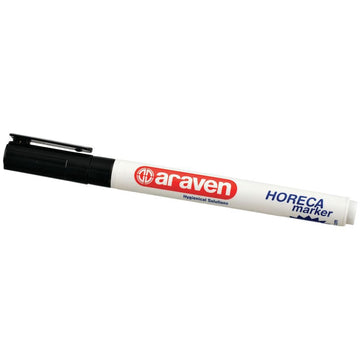 Araven Black Ink Non Toxic Washable Marker by ARAVEN EQUIPMENT LLC – 1 Count (Pack of 1), Ink, Black