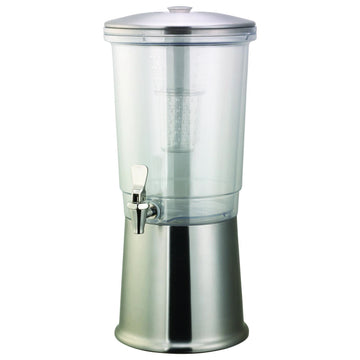 Double Wall Beverage Dispenser by Service Ideas – 3 Gallon, 3.0 gallons, Stainless Steel, Brushed, Model CBDDW3GSS