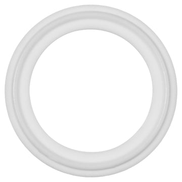 USA Sealing 3A & FDA PTFE Sanitary Gasket for 2-1/2" Tube by USASEALING – Polytetrafluoroethylene (PTFE), White, Model ZUSA-SG-T-2.5