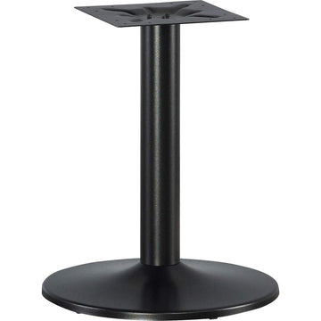Steel Base for 42-Inch/48-Inch Tops by Lorell – 24 inches x 24 inches x 29 inches, Steel, Black, Model LLR87241