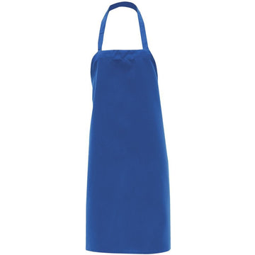 Bib Apron Royal Blue Polyester - 33" L x 29" W by PINNACLE TEXTILES – One Size, Polyester, Royal Blue, Model A2300-ROYAL BLUE
