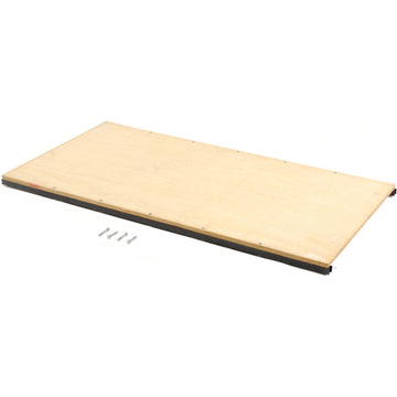 3/4" Plywood Shelf Kit for High End Wood Shelf Truck by Global Industrial – 12-Gauge Steel, Blue, Model 187CP8