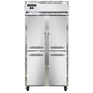 2RSES-SA-HD Slim Line Two Section Reach In Refrigerator by Continental Refrigerator – Commercial Grade