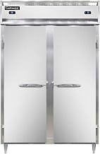 DL2RFS-SA Designer Line Two Section Reach-In Refrigerator/Freezer, Shallow Depth & Stainless Exterior