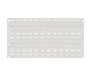 36in X 19in LOUVERED Panel HC by QUANTUM STORAGE SYSTEMS – 36"L x 19"H, Blend, Oyster White, Model QLP-3619HC