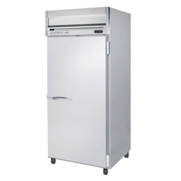 Beverage-Air HFS1W-1S 35" Horizon Series One Wide Section Solid Door Reach-In Freezer 34 cu.ft. Capacity Stainless Steel Front Gray Painted Sides and Stainless Steel by Beverage