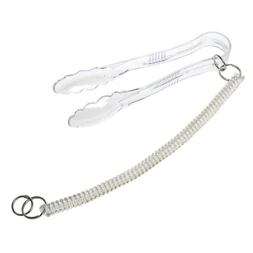 Clear Tong Kit by HUBERT – Plastic, Clear, Model OPTIONAL PIECES