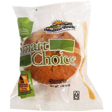 Smart Choice Banana Muffin by Muffin Town – 72 Count (Pack of 1), Pack of 72