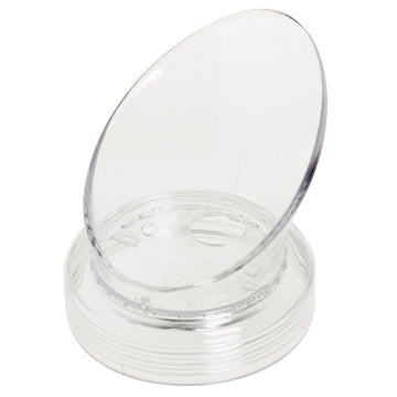 Cal-Mil Clear Plastic Small Pour Lid - 2 1/4 Dia by CAL MIL PLASTIC PRODUCTS INC – Plastic, Clear, Model 688640187567