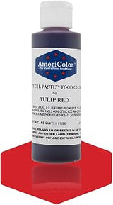 AmeriColor TULIP RED SOFT GEL PASTE 4.5 OZ Cake Decorating