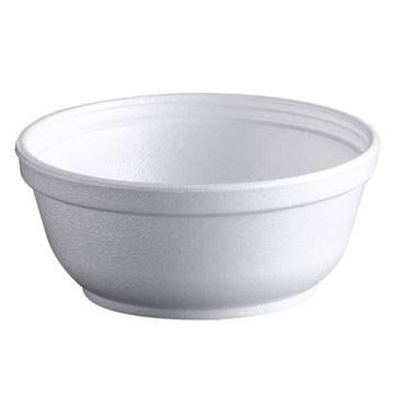 8 Oz. Flush Fill Bowl - 1000 Per Case. by DART – 8.0 ounces, Insulated Foam, White, Pack of 1000, Model DCC8B20