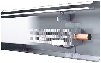 Slant/Fin Fine/Line 30 2 ft. Hot Water Baseboard with Fully Assembled Element and Enclosure in Nu White 101-401-2