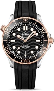Omega Seamaster Automatic Steel & 18kt Sedna Gold Black Dial Men's Watch 210.22.42.20.01.002