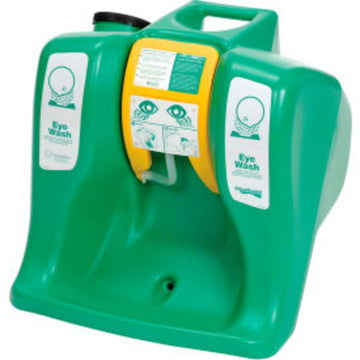 Guardian, , 16-GAL Aqua-Guard Gravity-Flow Eye WASH by Guardian Fall Protection – 22"L x 22"W x 22"H, Polyethelene, Green, Model G1540