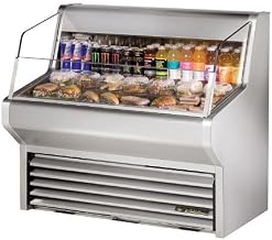 TRUE THAC-48-S Horizontal Air Curtain Merchandiser 48" W, Stainless Steel Exterior