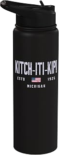Kitch-Iti-Kipi Michigan Field/Kitch-Iti-Kipi MI Stainless Steel Insulated Water Bottle