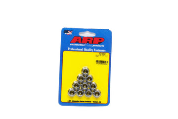 3/8-16 SS 12pt nut kit by ARP – Stock, Stainless Steel, Silver, Model 401-8341