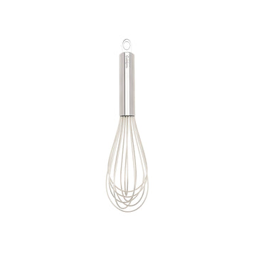 Silicone Piano Whisk 10" Frost by Cuisipro – Medium, silicone, Silver, Model 74695011