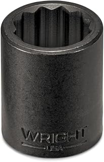 Wright Tool 9/16" - 1/2" Dr. 12 Pt. Std. Impact Socket