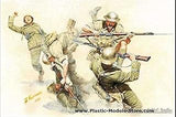 Masterbox British and German Infantry, battles in Northern Africa, 1/35 Master Box 3592