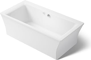 Kohler K-1959-GHW-0 Stargaze Bathtub, White