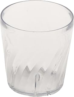 G.E.T. 2209-1-CL Tahiti Shatterproof BPA-Free Plastic Tumblers, 9 Ounce, Clear (Set of 12)