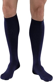 JOBST Mens Dress Knee High Closed Toe Compression Stockings