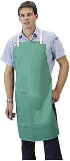 Tillman 6236 24"X36" 9 oz. Green Flame Resistant Cotton Bib Apron