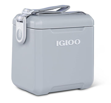 11 Quart Tag-Along-Too Tailgating Cooler w/ 2-Day Ice Retention by Igloo – 11 Qt, 11.0 liters, Plastic, Grey, Model 32651
