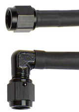 #4 Coated Braided Line-4 Straight / -4 90 Degree by Allstar Performance – #4, Aluminum, Model ALL48410