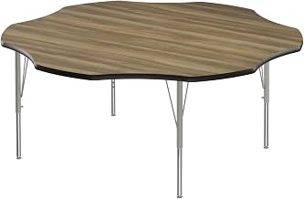 Correll Activity Tables with Colonial Hickory Finish A60-FLR-53-14-09