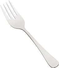 Winco 12-Piece Elite Salad Fork Set, 18-0 Stainless Steel, Silver | Dishwasher safe, Great for Cutting & Spearing Large Vegetables, Leafy Greens, Salads, Appetizers, Desserts and Table Service