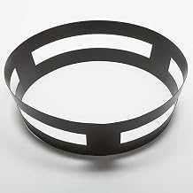 American Metalcraft GSC17 Round Crate Griddle Stand, Black