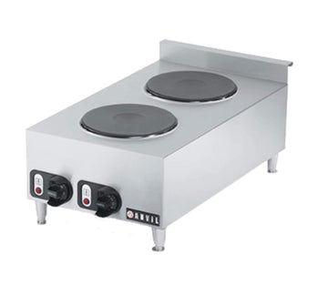 () 15" Electric Hot Plate - Cayenne® Series by Vollrath – Stainless Steel, Silver, Model 40739