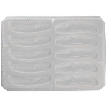 Fish Fillet Puree Mold by CULINARY PUREE INC – Plastic, White, Model FISH FILLETS
