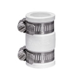 1056-075 3/4-in. Flexible PVC Condensate Pipe Coupling for Plastic and Copper Plumbing Connections in White by Fernco – 0.75", Polyvinyl Chloride, White, Model 1056-075W