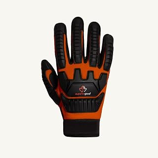 Superior Glove Clutch Gear MXVSBE/XXL MXVSBE Light Duty Gloves, XXL, PVC Coating, TenActiv, Hook and Loop Cuff, Resists: Cut, Puncture, ANSI Cut-Resistance Level: ANSI A5, ANSI Puncture-Resistance Level: Level 4