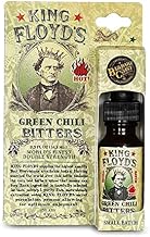 King Floyd's Artisanal Green Chili Bitters for Cocktails (0.5oz Card Pack) Hand Crafted, Jalapeno Hatch & Pablano Blend, Beautiful Blend of Peppers with Fiery Back-End, Unique Bitters, Bar Provisions
