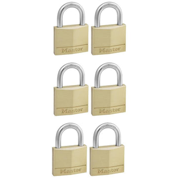 padlock Keyed Alike Gold by Master Lock – Silver, Model P22214