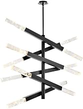 Elegant Lighting Ari 6-Bar Pendant in Black