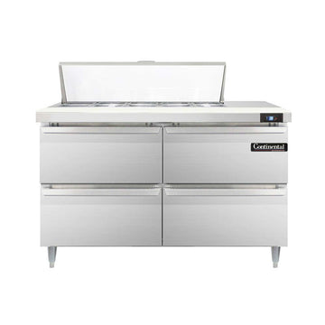 DL48-10-D Designer Line Sandwich Unit by Continental Refrigerator – Commercial Grade