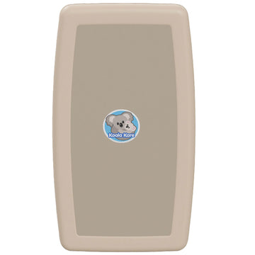 Surface-Mounted Vertical Baby Changing Station by Koala Kare – Beige, Model KB301-00