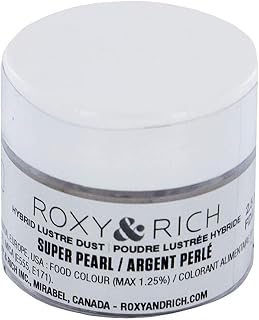 Child Roxy & Rich Hybrid Luster Dust Powder Food Color, Super Pearl 2.5 Grams